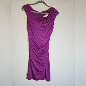 Maggy London Purple Dress